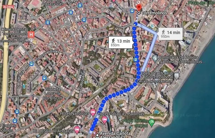 Soleado Y Luminoso A 3 Minutos De La Playa-carihuela Apartamento